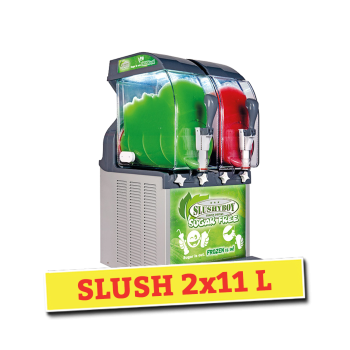 Slush Eis Maschine XXL 2x11 Liter