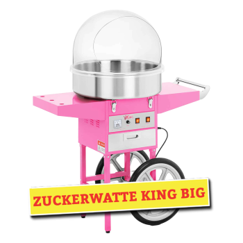 ZUCKERWATTE Maschine KING BIG
