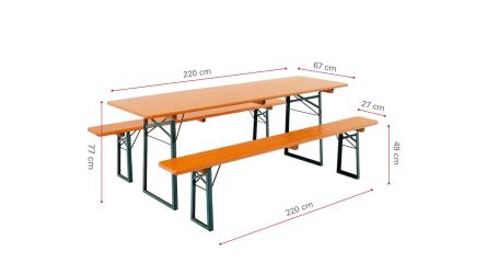 Biertischgarnitur PROFI